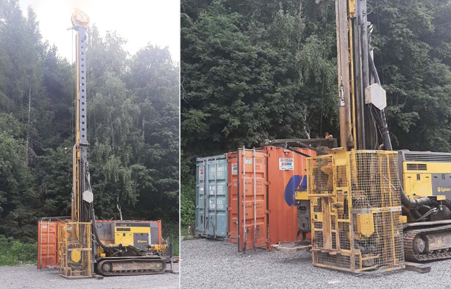 The second rig is now installed at Rabenwald, Austria